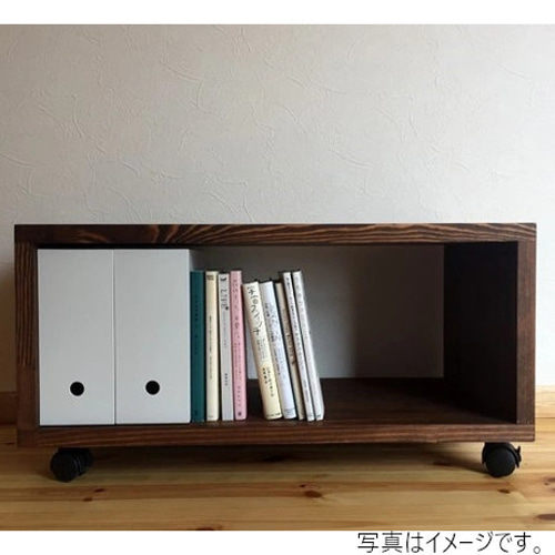 木製　ハンドメイド　オーダー　木箱　キャスター付き　シェルフ rw0139_top.png