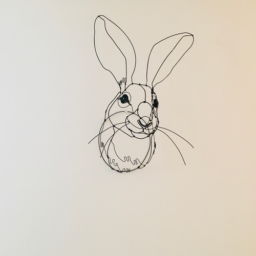 ワイヤーアート ワイヤークラフト ワイヤーオブジェ うさぎ ワイヤーアート ワイヤークラフト ワイヤーオブジェ うさぎ