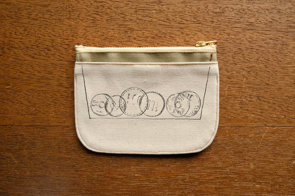 【ミズイロ】身軽になれる！倉敷帆布のミニ財布 6枚目の画像