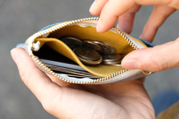 【ワサビ】身軽になれる！倉敷帆布のミニ財布 人気・おすすめ｜多用途・生活用品におすすめ 口コミ人気 即納 日本国内即配送