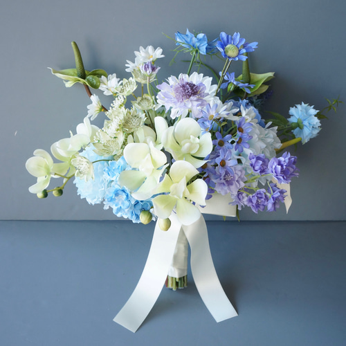 ブーケ アーティフィシャルフラワー 造花ウェディングブーケ