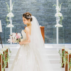 ヘッドドレス 結婚式　花嫁 ヘアアクセサリー ヘッドアクセサリー ウェディング ブライダル　フラワー　リーフ　小枝 11枚目の画像