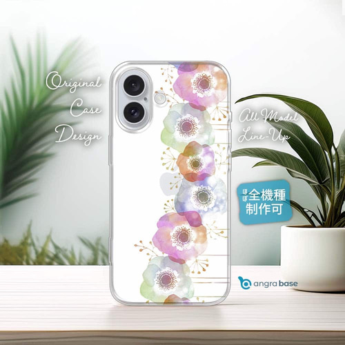 Society6 iPhone5用 Floral Explosion フローラル 花 ケース 花柄 iPhoneケース クリア フラワー スマホショルダー iPhone16