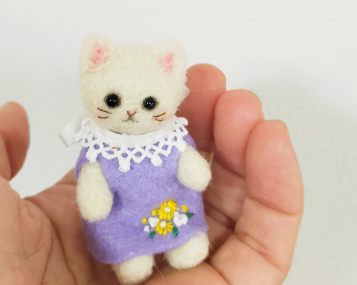 アートドール テディベア ぬいぐるみ 猫 ネコ 海外 アーティスト