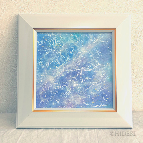 抽象画パステルアート「l心の行く先」 絵画 HIDEKI 通販 9098828