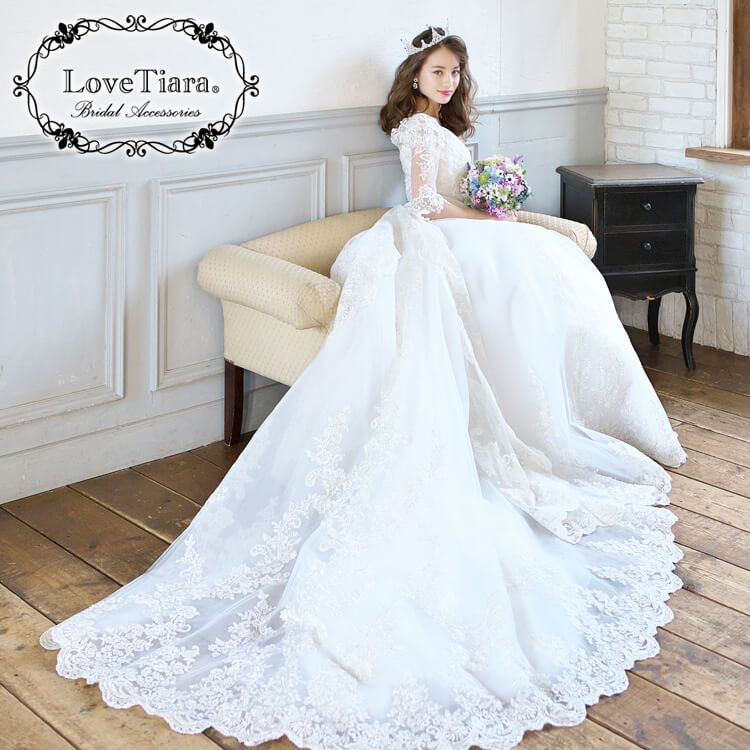 ステラクラウンC-07|花嫁 ティアラ 王冠 ウエディング 前撮り 結婚式 かわいい お色直し ヘッドドレス 髪飾り