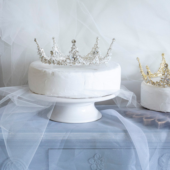 ステラ クラウン (C-07)｜花嫁 ティアラ かんむり 王冠 シルバー ゴールド ウエディング  前撮り 結婚式 人気・おすすめ｜使いやすい・旅行におすすめ 品質保証 全国発送