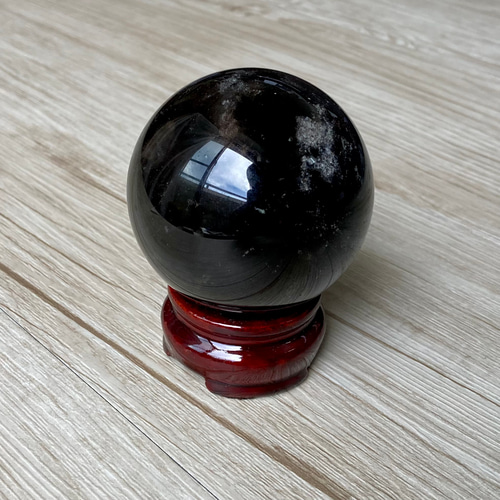 全ての悪い氣を浄化 /純天然モリオン大玉スフィア 62.7ミリ/ パワー