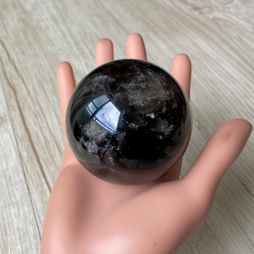 全ての悪い氣を浄化 /純天然大玉モリオンスフィア/パワーストーン/天然石 全ての悪い氣を浄化 /純天然大玉モリオンスフィア