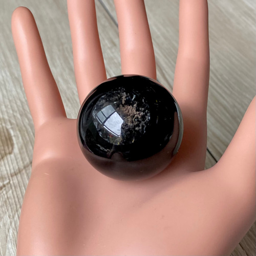全ての悪い氣を浄化 /純天然モリオンスフィア / パワー 天然石