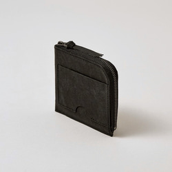 薄くて小さいお財布 / Compact Wallet Half *Black 1枚目の画像