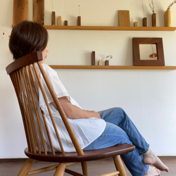 Ｍチェア〜スピンドルリラックスチェア 13枚目の画像