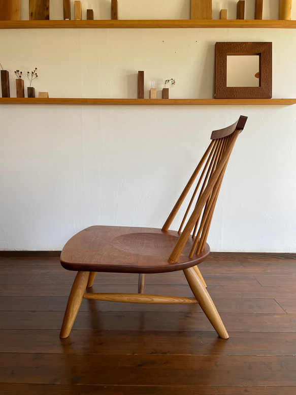 Ｍチェア〜スピンドルリラックスチェア 7枚目の画像