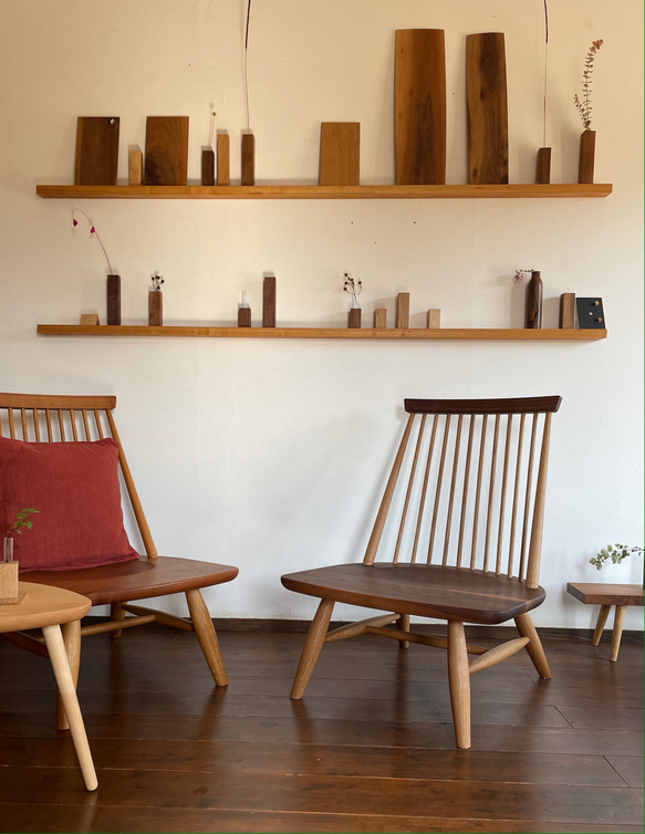 Ｍチェア〜スピンドルリラックスチェア 1枚目の画像