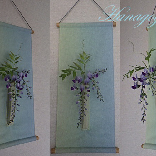 リアル！藤」ハンドメイドインテリアフラワー アートフラワー 花小屋