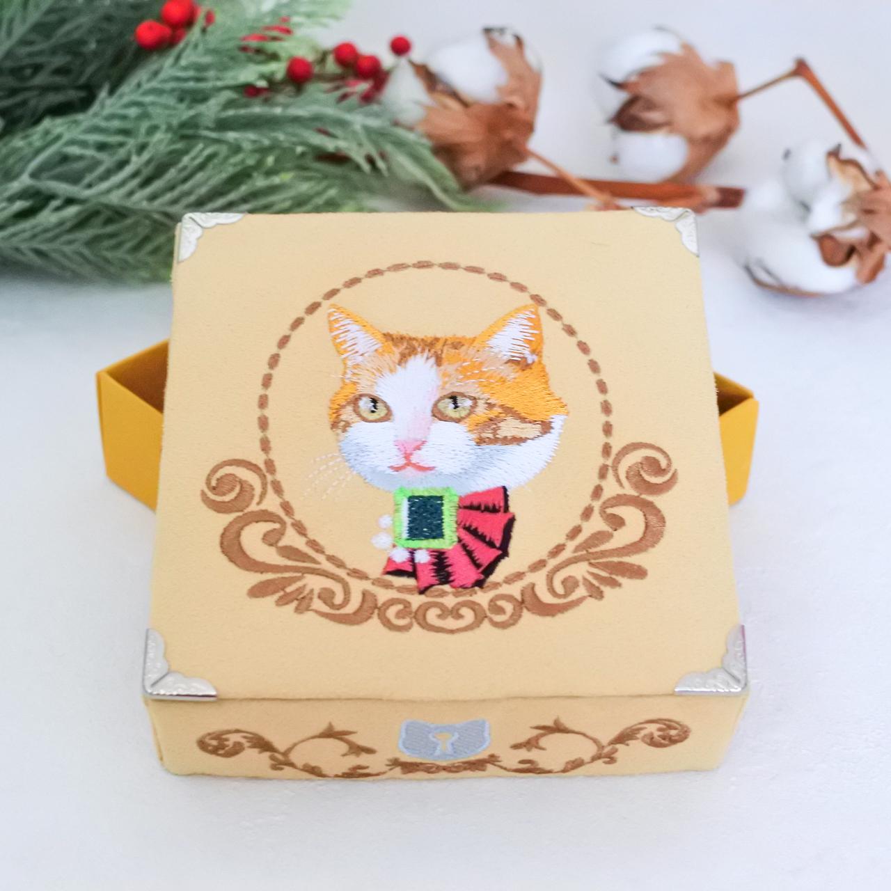 エナメル ジュエリーボックス 装飾 小物入れ 猫ちゃん 5点セット 楽天市場】フルールキャット ジュエリーボックス 猫 ねこ ネコ