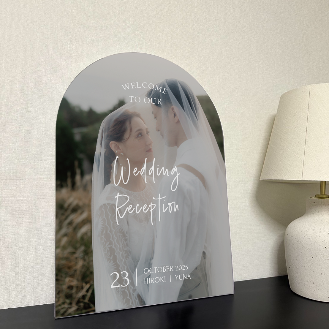 ウェルカムボード ARCH -B- / アーチ型 / A2 A3