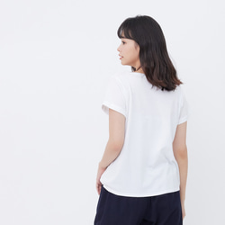 so that s me x 許匡匡さん 朝食柄 Tシャツ　ショートスリーブ　モーニング　トップス コットン レディース 3枚目の画像