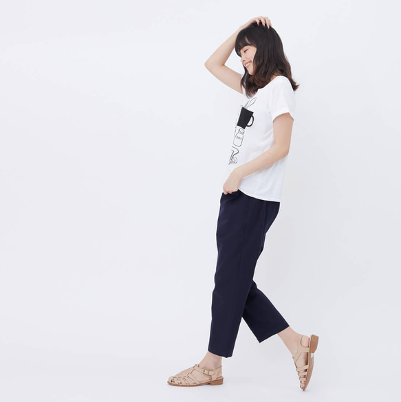 so that s me x 許匡匡さん 朝食柄 Tシャツ　ショートスリーブ　モーニング　トップス コットン レディース        Ω 人気・おすすめ｜安定人気・収納便利におすすめ 丁寧対応 配送追跡可 人気ランキング上位