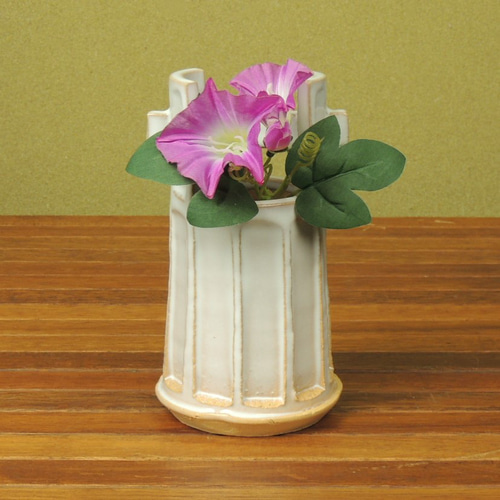 【萩焼　花入れ　手桶】 萩焼 手桶花入れ 花瓶 一輪挿し・花瓶・花器 土和窯（つちわがま