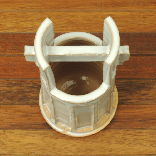 萩焼 手桶花入れ 花瓶 一輪挿し・花瓶・花器 土和窯（つちわがま