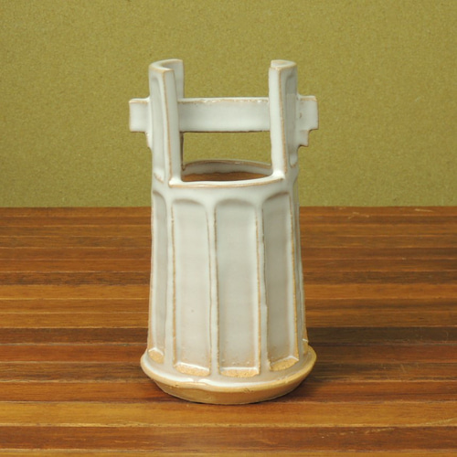 萩焼 手桶花入れ 花瓶 一輪挿し・花瓶・花器 土和窯（つちわがま