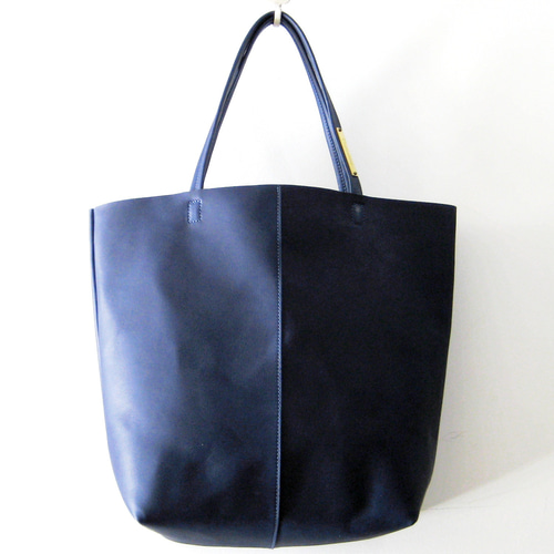 OTONA eco-bag VMサイズ ブルー 本革製 トートバッグ トート