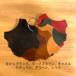 おうち時間を楽しもう！ヌメ革のクラフトキット／名刺カードケース・３バリエーション／ナチュラル 3枚目の画像