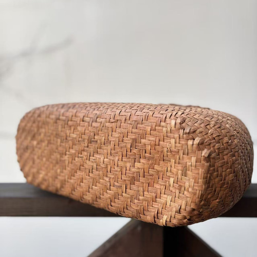 山葡萄籠バッグ 手作り 山葡萄かごバッグ 内布あり 網代編み