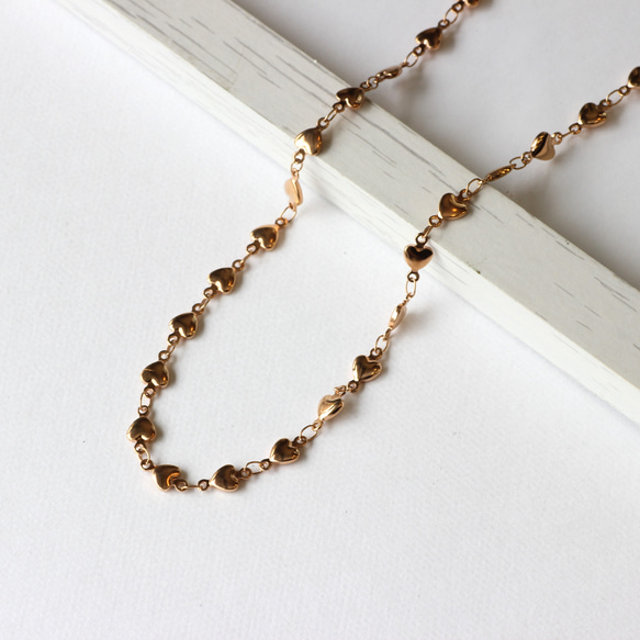 5mmのおおきめぷっくりハートがかわいい♪サージカルステンレス製