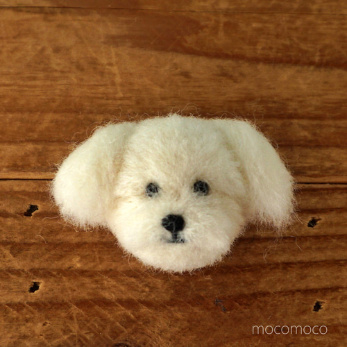 ☆羊毛フェルト 見本 マルチーズ