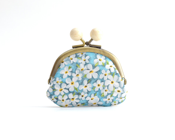 Candy frame purse(S) - Liberty "Petal Wish" Light Blue [649] 第3張的照片