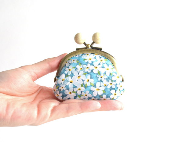 Candy frame purse(S) - Liberty "Petal Wish" Light Blue [649] 第1張的照片