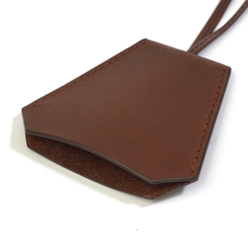Clochette necklace / レザークロシェット キーケース ブラウン