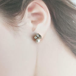 ⚫︎Sale : Refined -pearl- / Pierce, Earrings 8枚目の画像