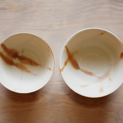 備前焼のご飯茶碗（明るめ、小さめ） 4枚目の画像
