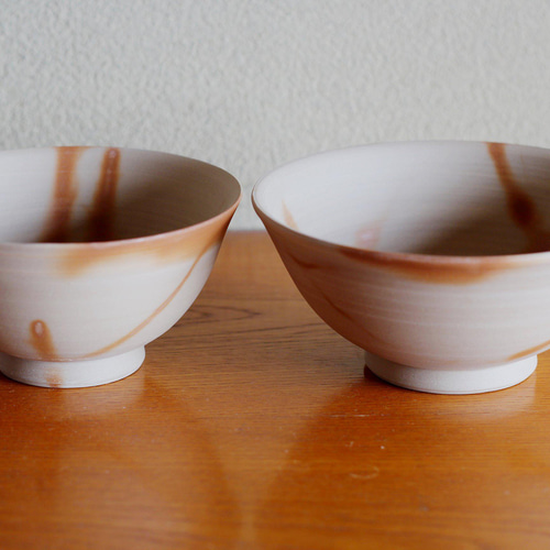 備前焼のご飯茶碗（明るめ、小さめ） 茶碗・めし碗 備前焼 器
