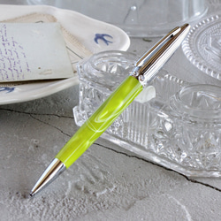 Dazzling・ピスタチオ」手作りボールペン Viriditas ジェット