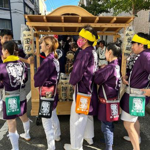 ☆まつり袋大☆祭り時に装備していただくサコッシュバッグ完全オーダー 