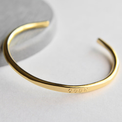 ゴールド シンプル バングル　葉模様　ブレスレット　999刻印　24k 遺品整理 ゴールド シンプル バングル 葉模様 ブレスレット 999刻印 24k 遺品整理