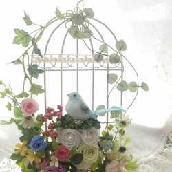 家具 花と鳥の装飾付き 946861e414067330c6922525ab1e11