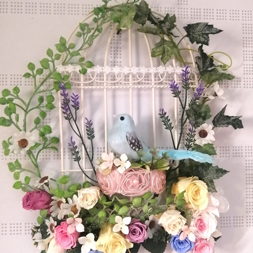 家具 花と鳥の装飾付き the-secret-garden_tsg-cc28