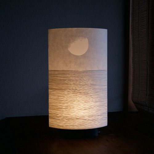 月のしじま」和紙de夜空のランプシェード スタンドライト・テーブル