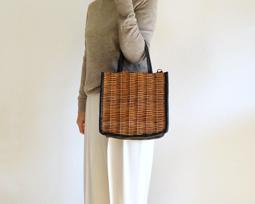 受注オーダー］紅籐編みのトートバッグ かごバッグ te-tote 通販