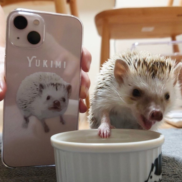 ペットのお写真で作るイラストおしゃれスマホケース│犬 猫 3枚目の画像