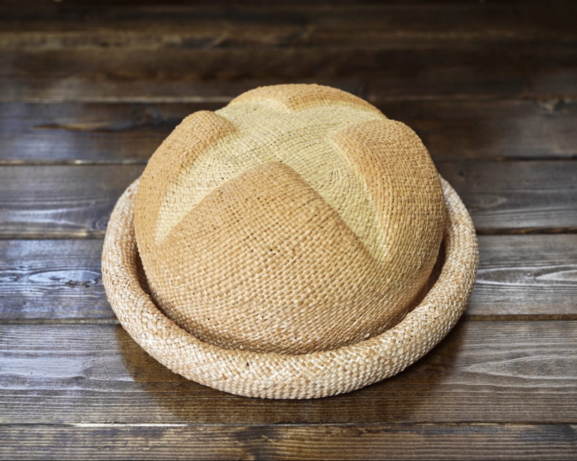 パン KENT BREAD HAT ケントブレッド プチブール 麦わら パン屋 受注生産】麦わらプチブールハット ハット KENT BREAD HAT 通販