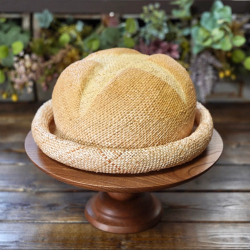 パン KENT BREAD HAT ケントブレッド プチブール 麦わら パン屋 受注生産】麦わらプチブールハット ハット KENT BREAD HAT 通販