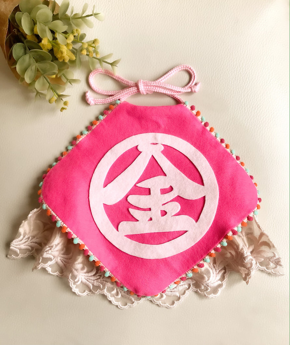 押絵　金太郎　ハンドメイド　子供　お祝い　 初節句 金太郎さん 腹掛け ☆お昼寝アート・節句記念撮影☆ ベビー服