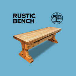 RUSTIC BENCH 1枚目の画像