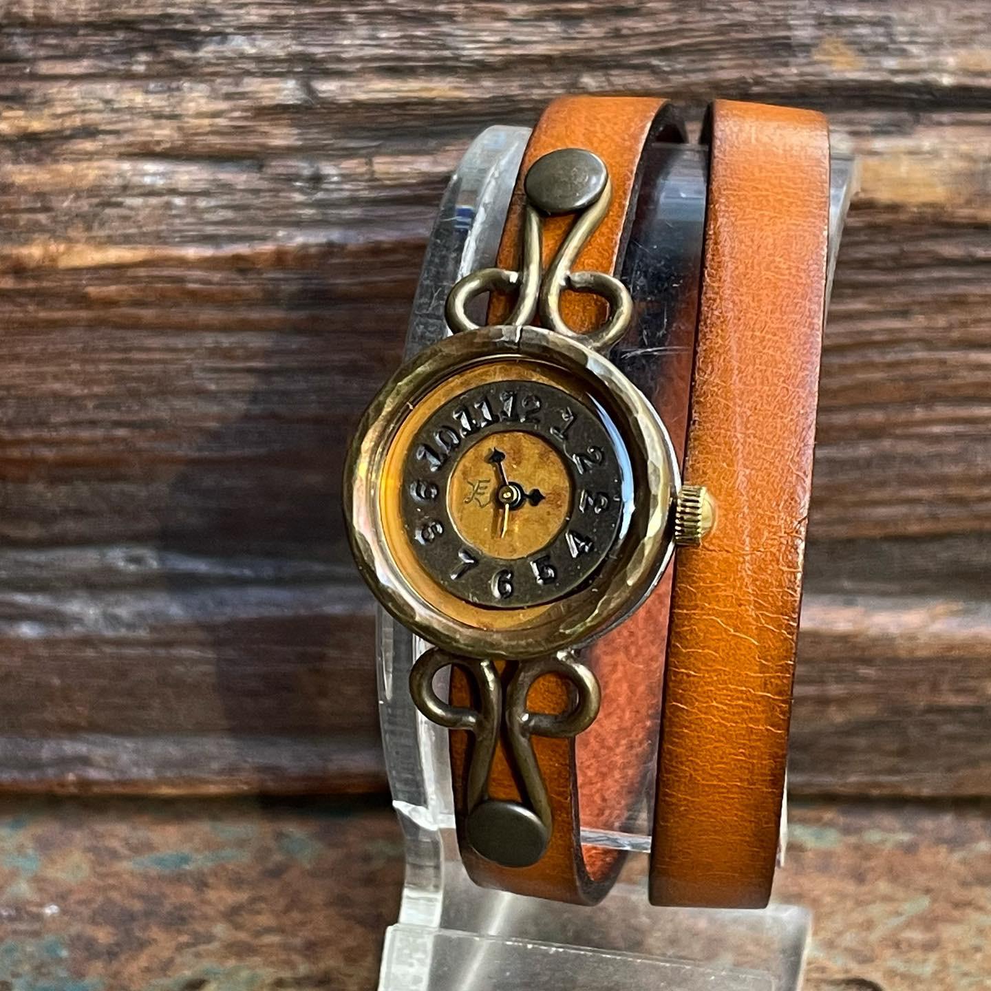 ◆真鍮製　クォーツ式手作り腕時計◆SBQ-6011 17,228円